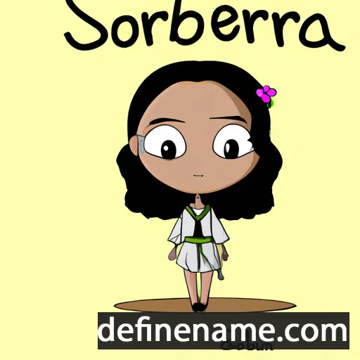 cartoon of the name Sobeirana