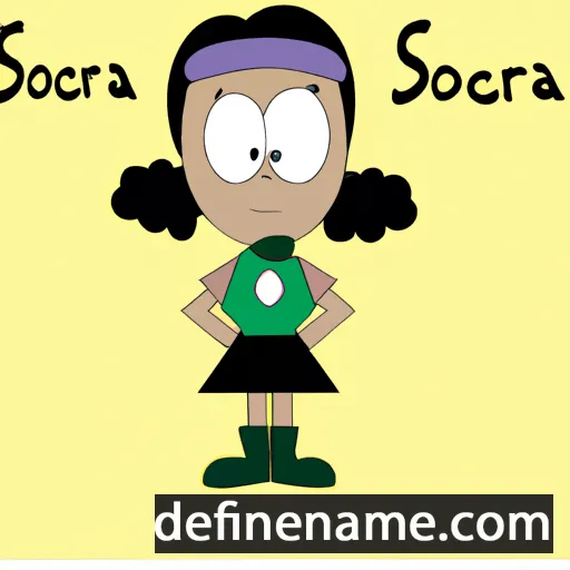 cartoon of the name Socorra