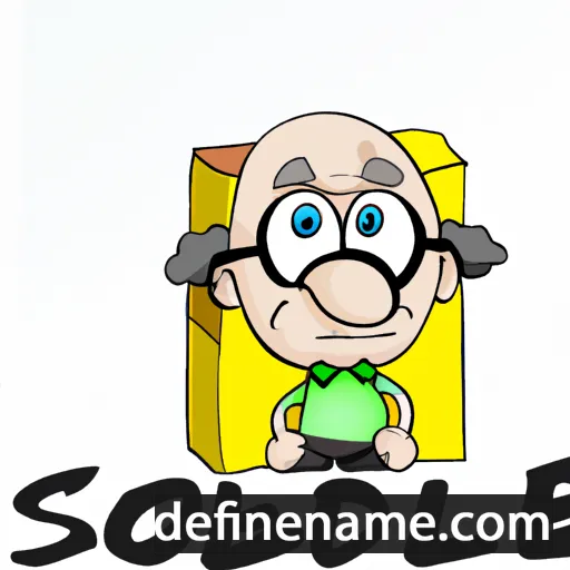 cartoon of the name Sodelb