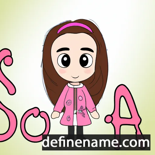 Sofeia cartoon