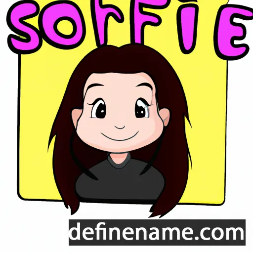 Sofiène cartoon