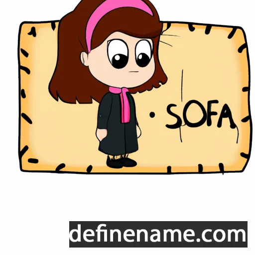 Sofja cartoon