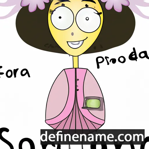 Sofronia cartoon