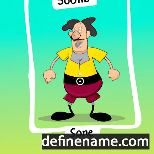 cartoon of the name Sofronije