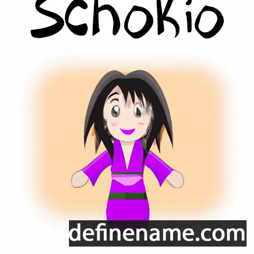 cartoon of the name Sohiko