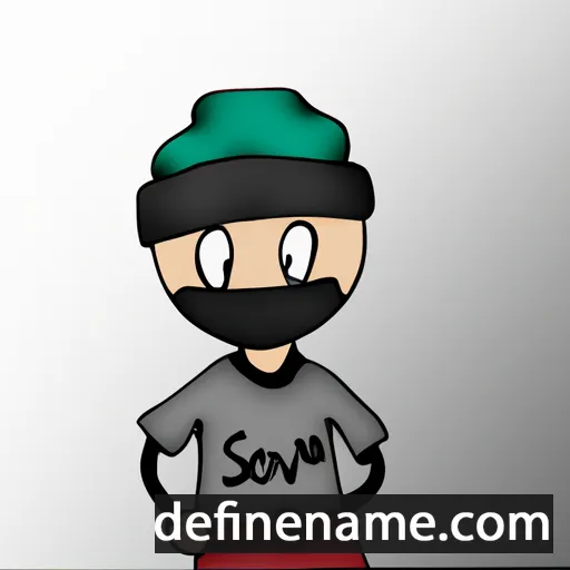 cartoon of the name Soiva