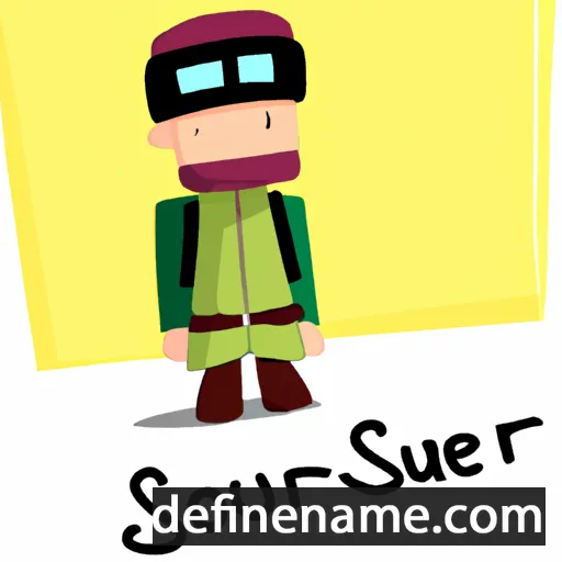 cartoon of the name Sojouner