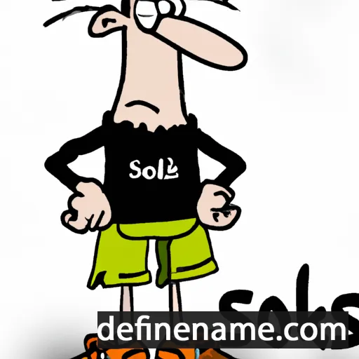 cartoon of the name Sokles