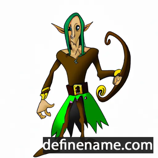 cartoon of the name Solas