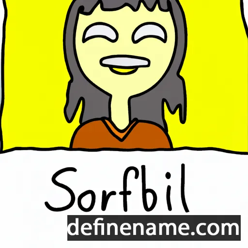 Solbritt cartoon