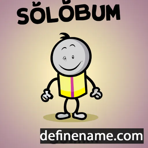 cartoon of the name Solembum