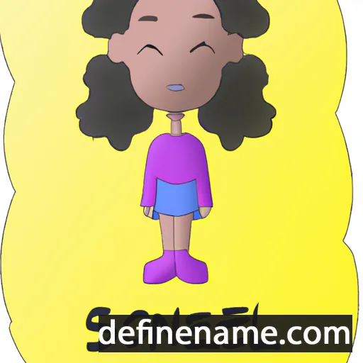 cartoon of the name Solenez