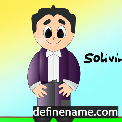 cartoon of the name Solivaino