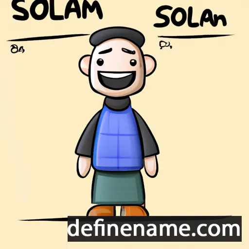 Soloman cartoon