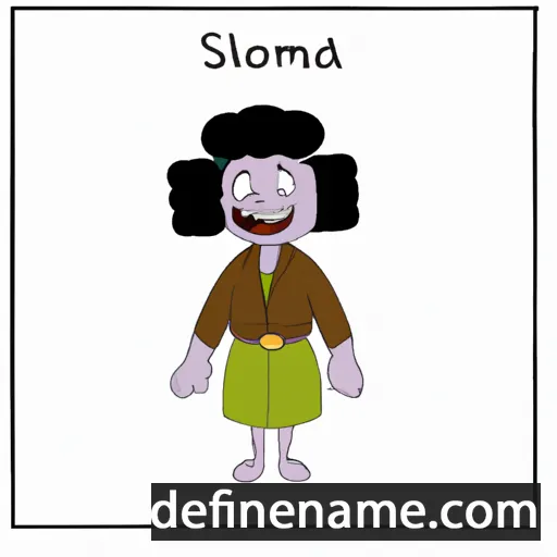 cartoon of the name Solomonida