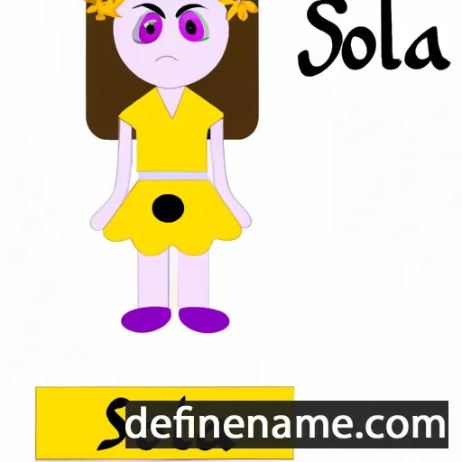 Solsa cartoon