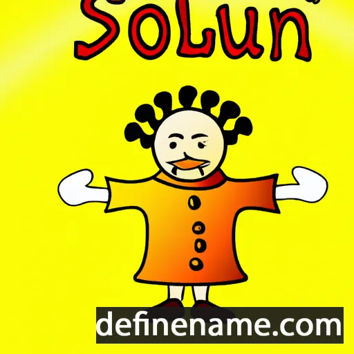 Solunn cartoon