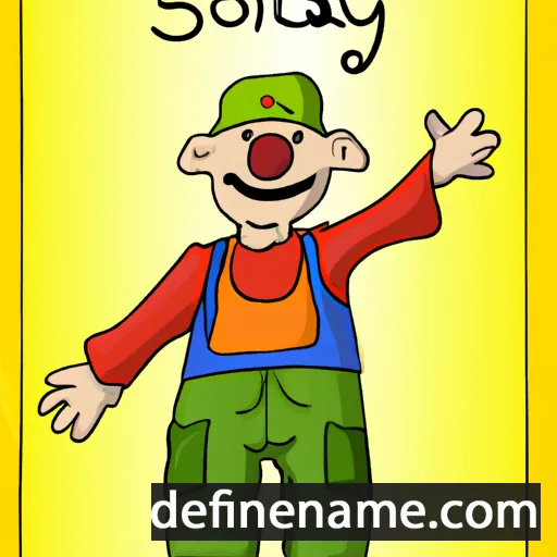 Solymár cartoon