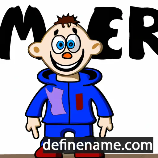 cartoon of the name Somer