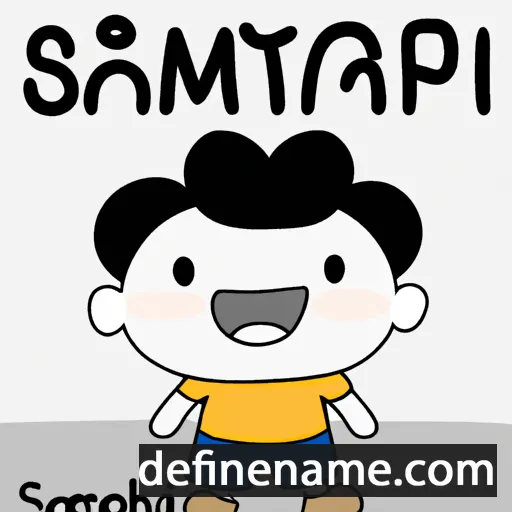 cartoon of the name Sompit