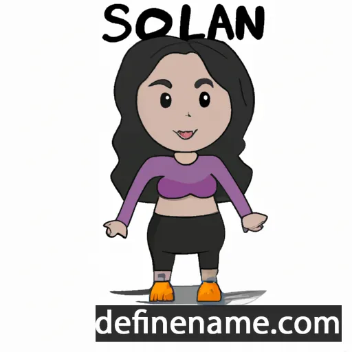 Sonalin cartoon