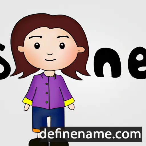 cartoon of the name Sonea