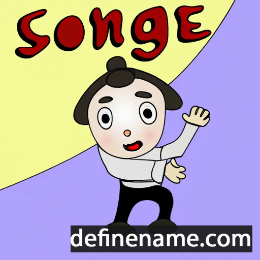 Songye cartoon