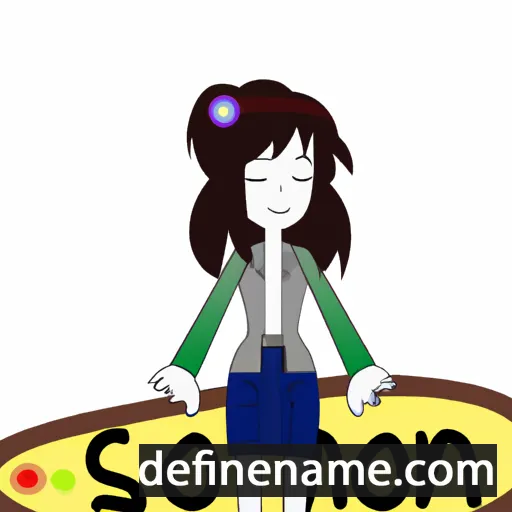 Sonomi cartoon