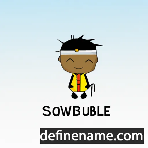 Sonwabile cartoon