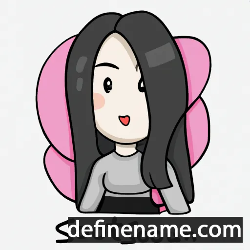 cartoon of the name Soo-hyun