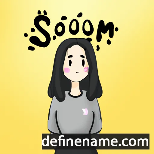 Soo-Min cartoon