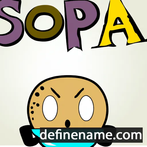 Sopa cartoon