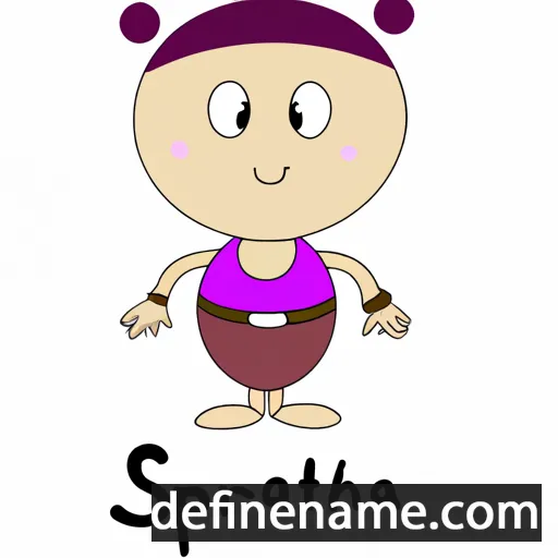 cartoon of the name Sopatra