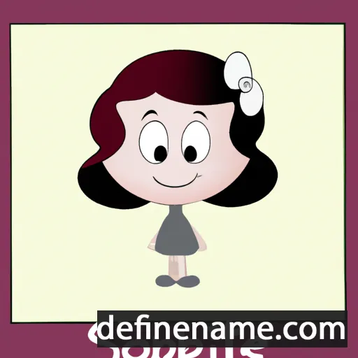 cartoon of the name Sophiette