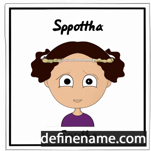 cartoon of the name Sophitia