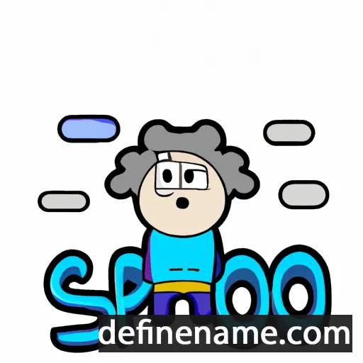 cartoon of the name Sopo