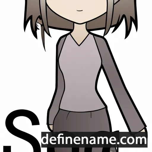 cartoon of the name Sora