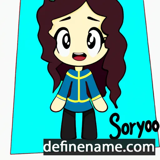 Sorayo cartoon