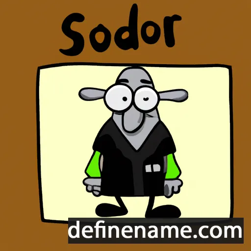 cartoon of the name Sordor