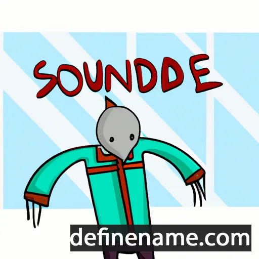 cartoon of the name Sorkunde