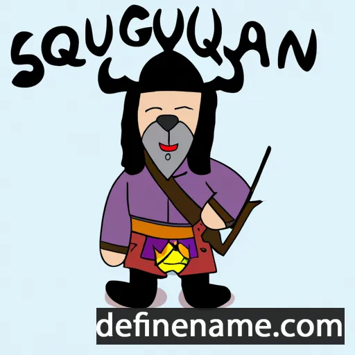 Sorlannguaq cartoon