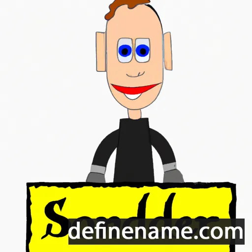 cartoon of the name Sosander