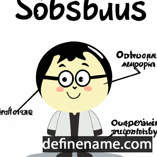 cartoon of the name Sosibius