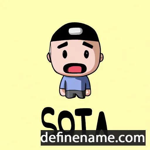 cartoon of the name Sota