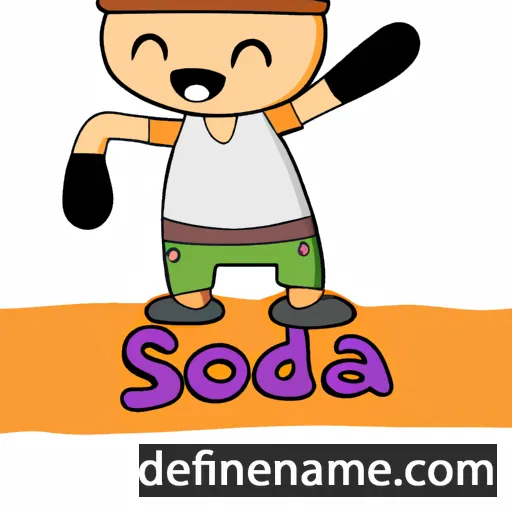 cartoon of the name Sotoda