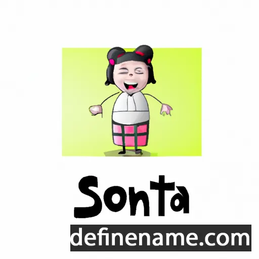 cartoon of the name Sotona