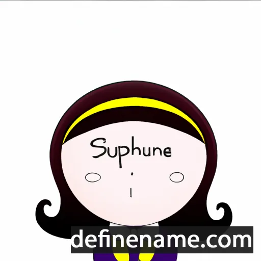 Souphine cartoon