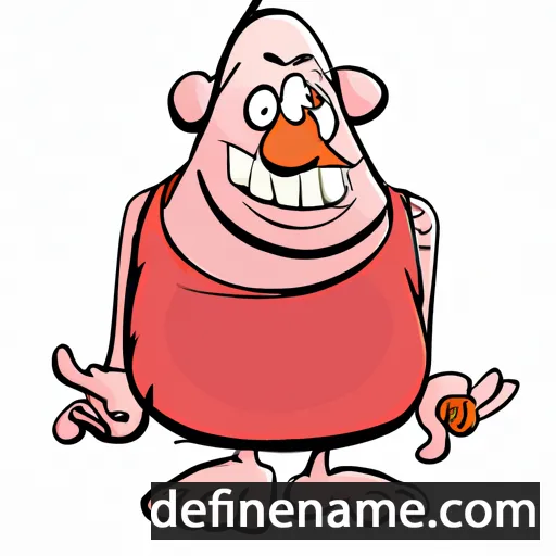 cartoon of the name Soyolmaa