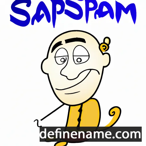 cartoon of the name Spasimir