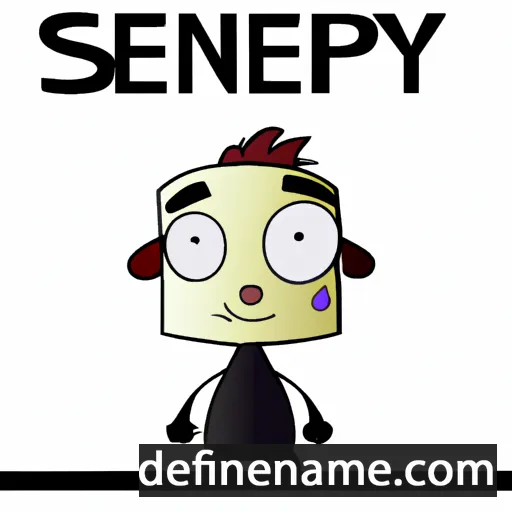 cartoon of the name Spenny